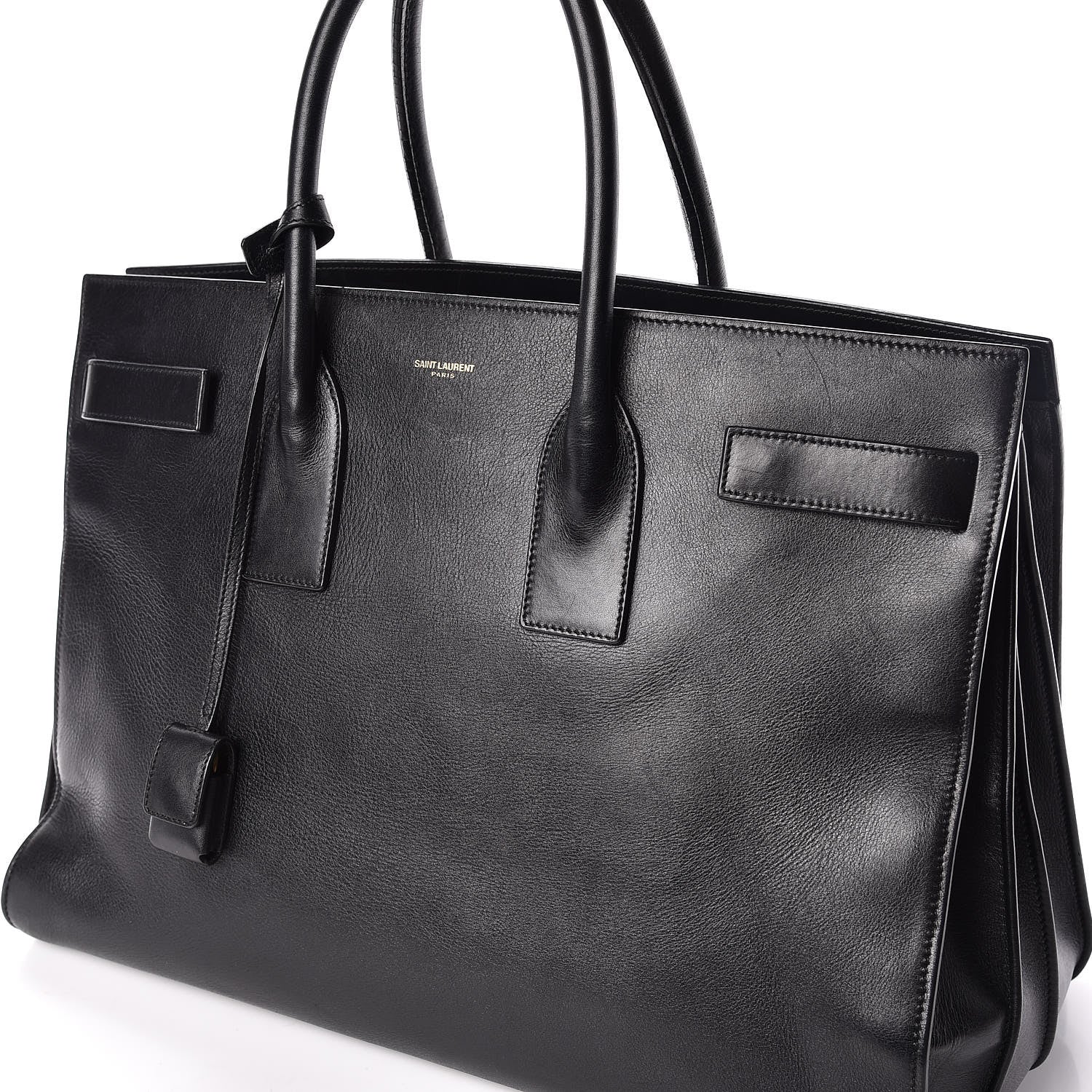 Saint Laurent Calfskin Large Sac De Jour Carryall Black 15 of 16