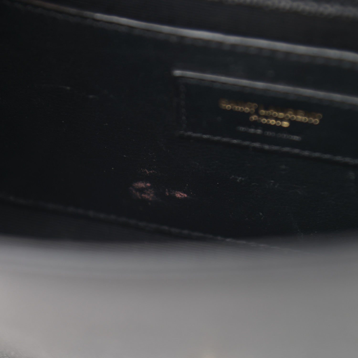 Saint Laurent Grain De Poudre Small Monogram Kate Satchel Black 13 of 14