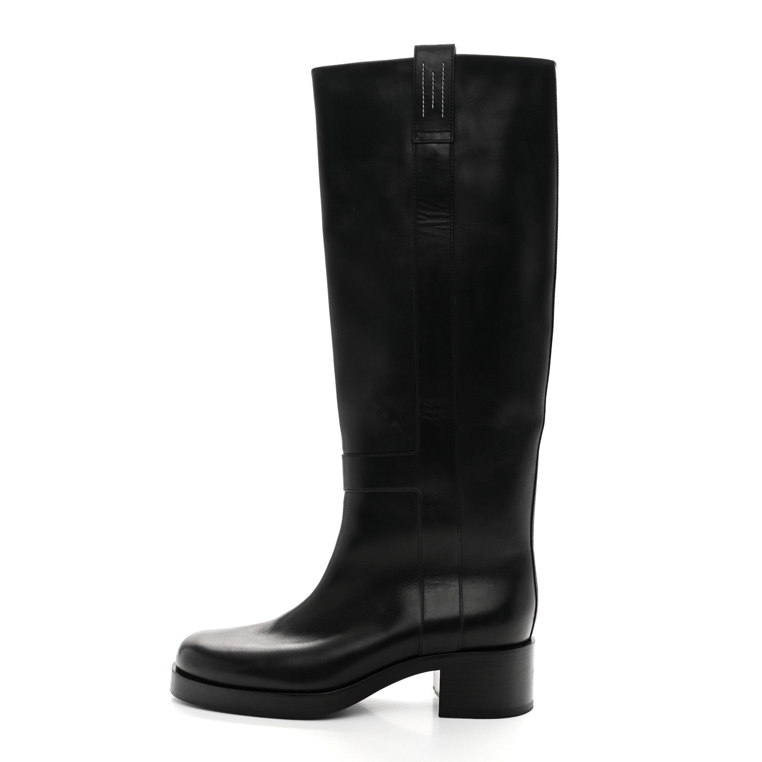 Hermes Box Riding Boots 41 Black 1 of 12