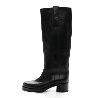 Hermes Box Riding Boots 41 Black 1 of 12