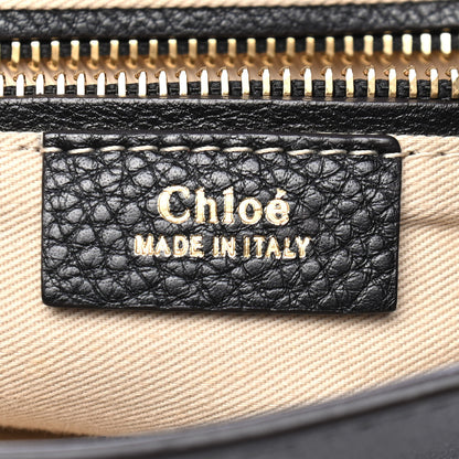 Chloe Suede Calfskin Small Faye Backpack Black 6 of 9