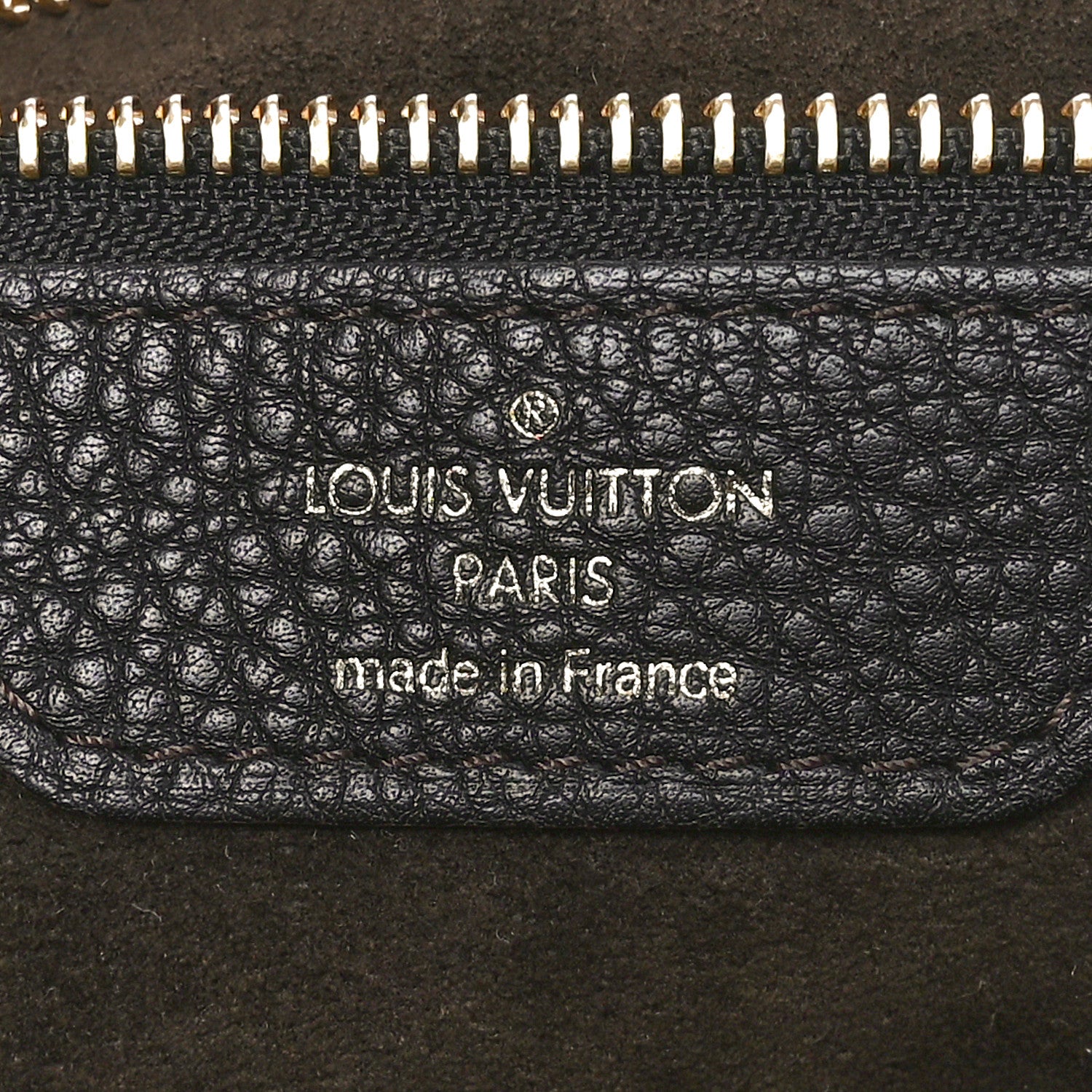 Louis Vuitton Mahina Selene MM Black 6 of 9