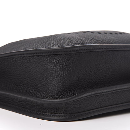 Hermes Taurillon Clemence Evelyne III PM Black 8 of 10