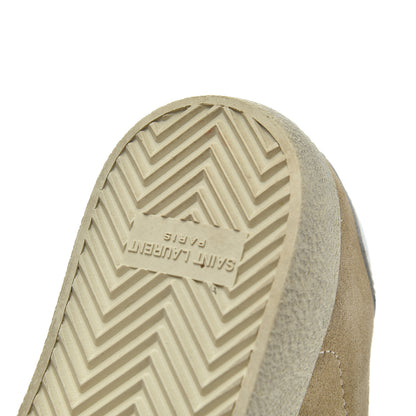 Saint Laurent Distressed Suede Womens Court Classic Sneakers 38 Desert 21 of 22