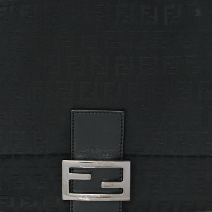 Fendi Zucchino Mama Baguette Black 8 of 14