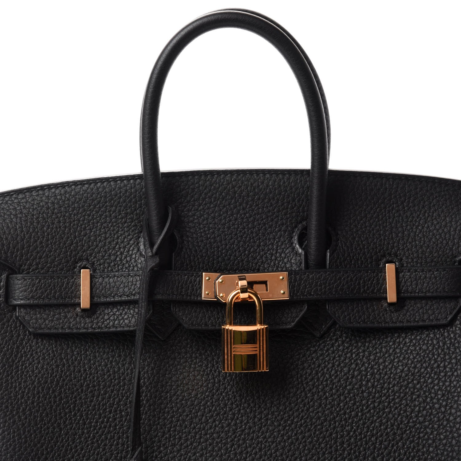 Hermes Togo Birkin 25 Black 10 of 11