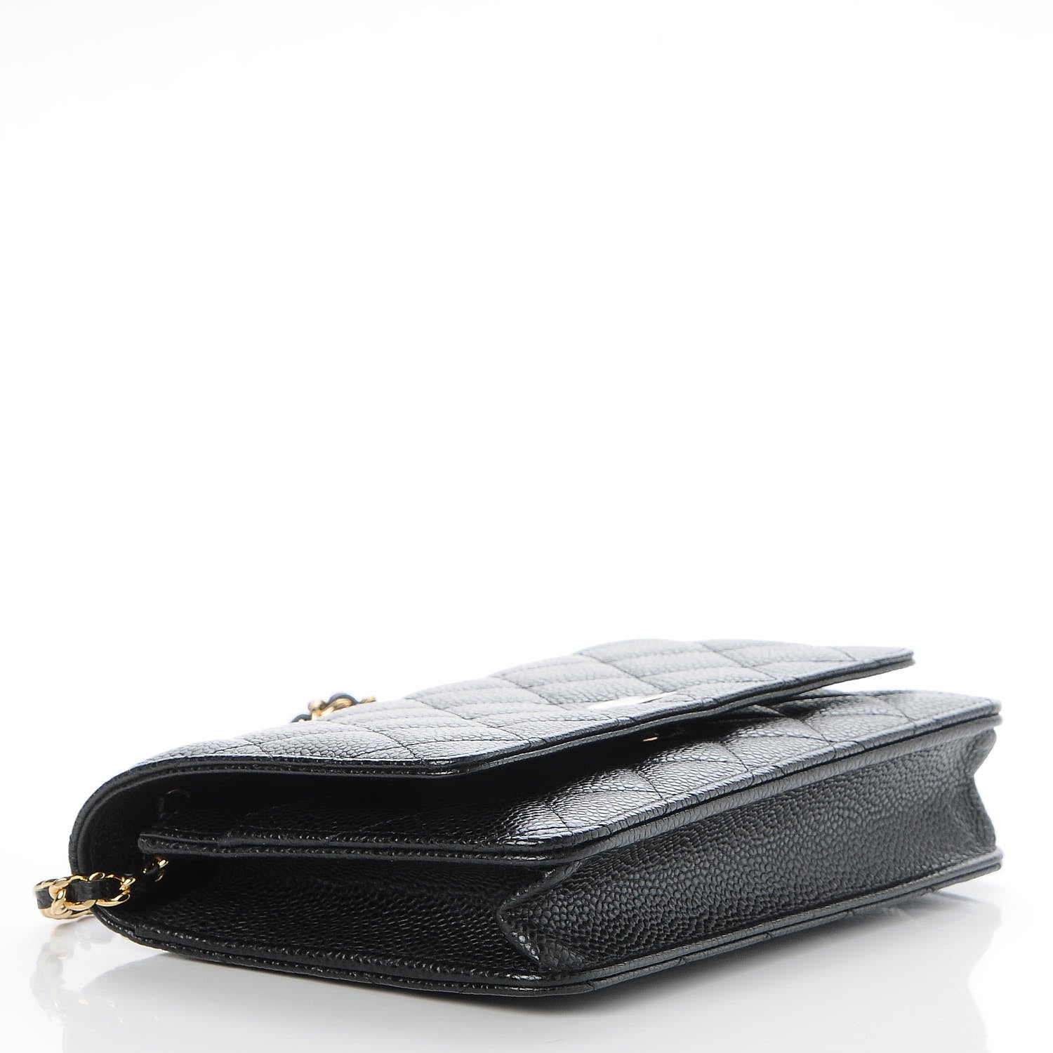 Chanel Caviar Quilted Wallet On Chain WOC Black 4 of 9