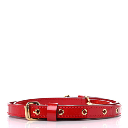 Louis Vuitton Calfskin 16mm Adjustable Shoulder Strap Coquelicot 2 of 3