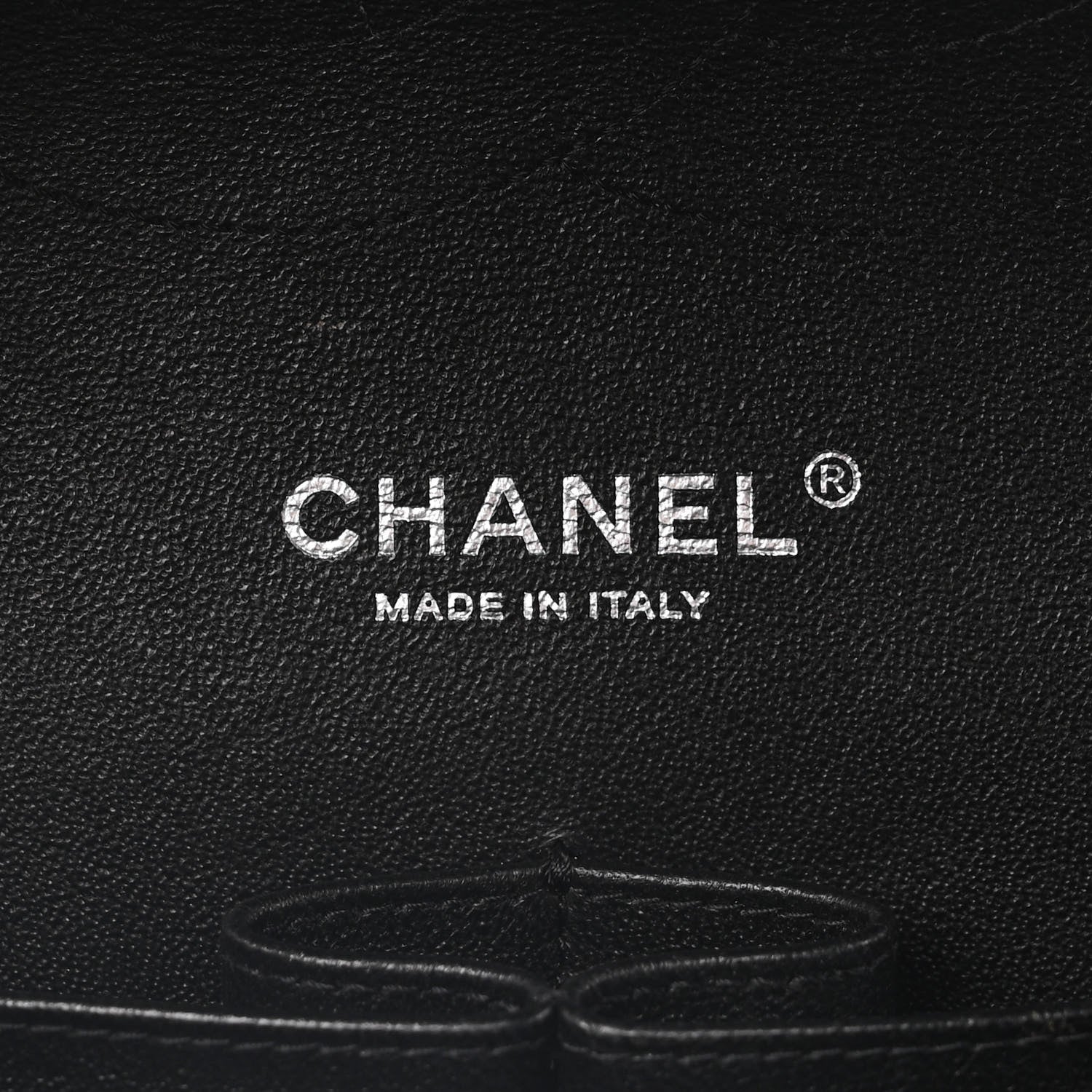 Chanel Lambskin Chevron Quilted Jumbo Double Flap Black 6 of 10