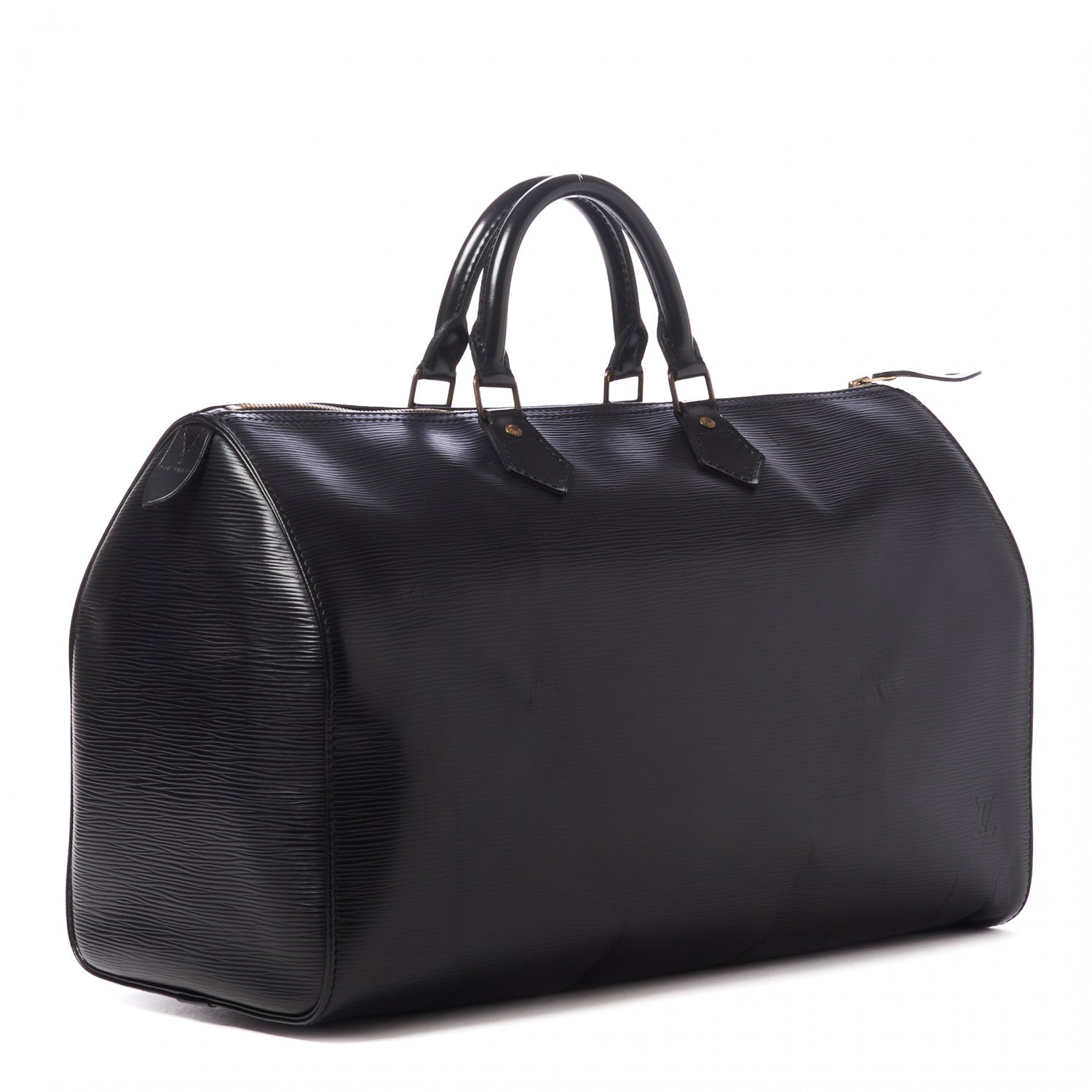 Louis Vuitton Epi Speedy 40 Black 2 of 11