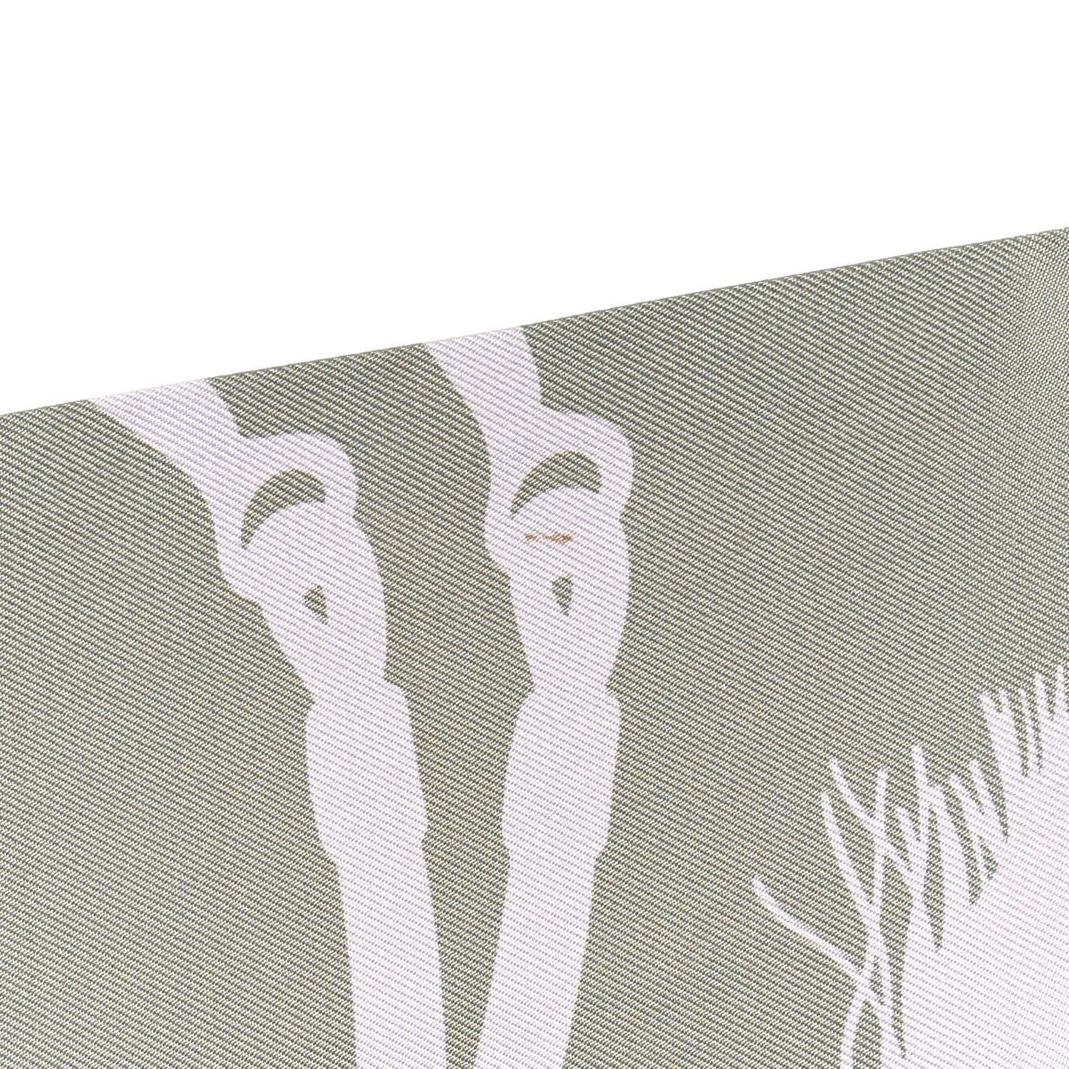Hermes Silk Festival des Amazones Tattoo à Pois Maxi Twilly Vert Bleu 6 of 6