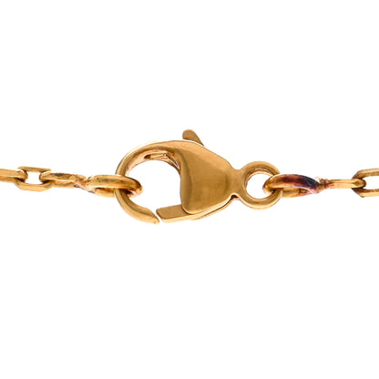 Hermes Swift Small O'Kelly Pendant Necklace Gold 6 of 7