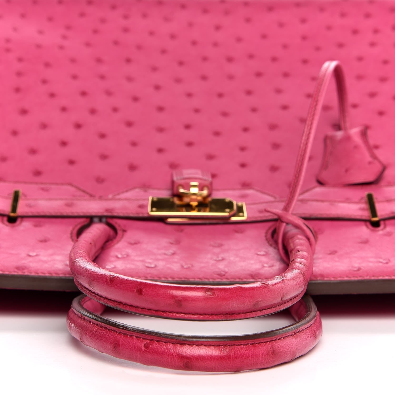 Hermes Ostrich Birkin 35 Fuchsia 25 of 35