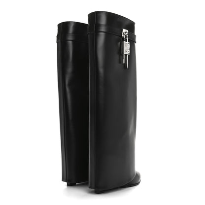 Givenchy Calfskin Shark Lock Pant Boots 39 Black 4 of 8