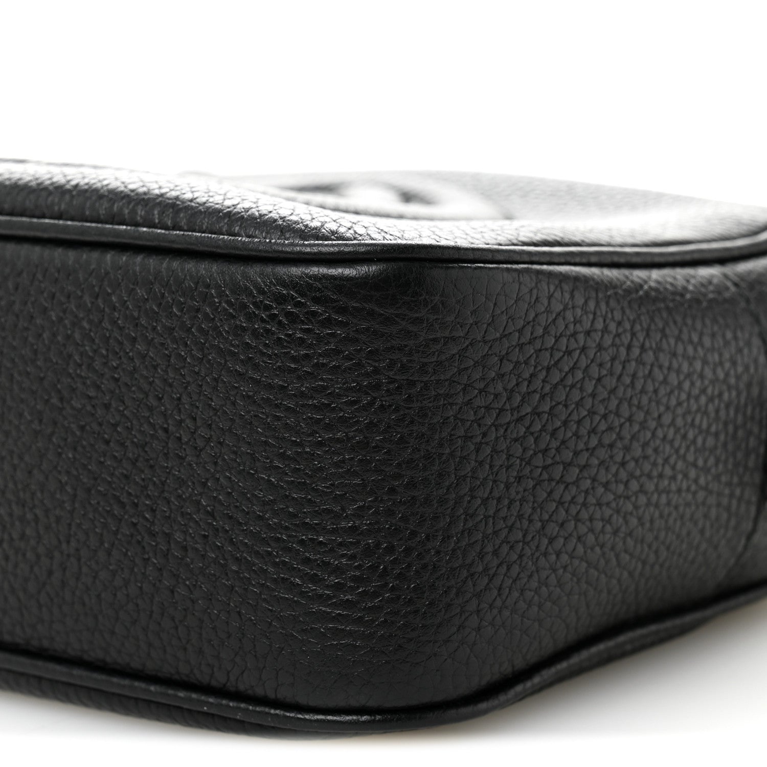 Gucci Pebbled Calfskin Small Soho Disco Bag Black 10 of 11