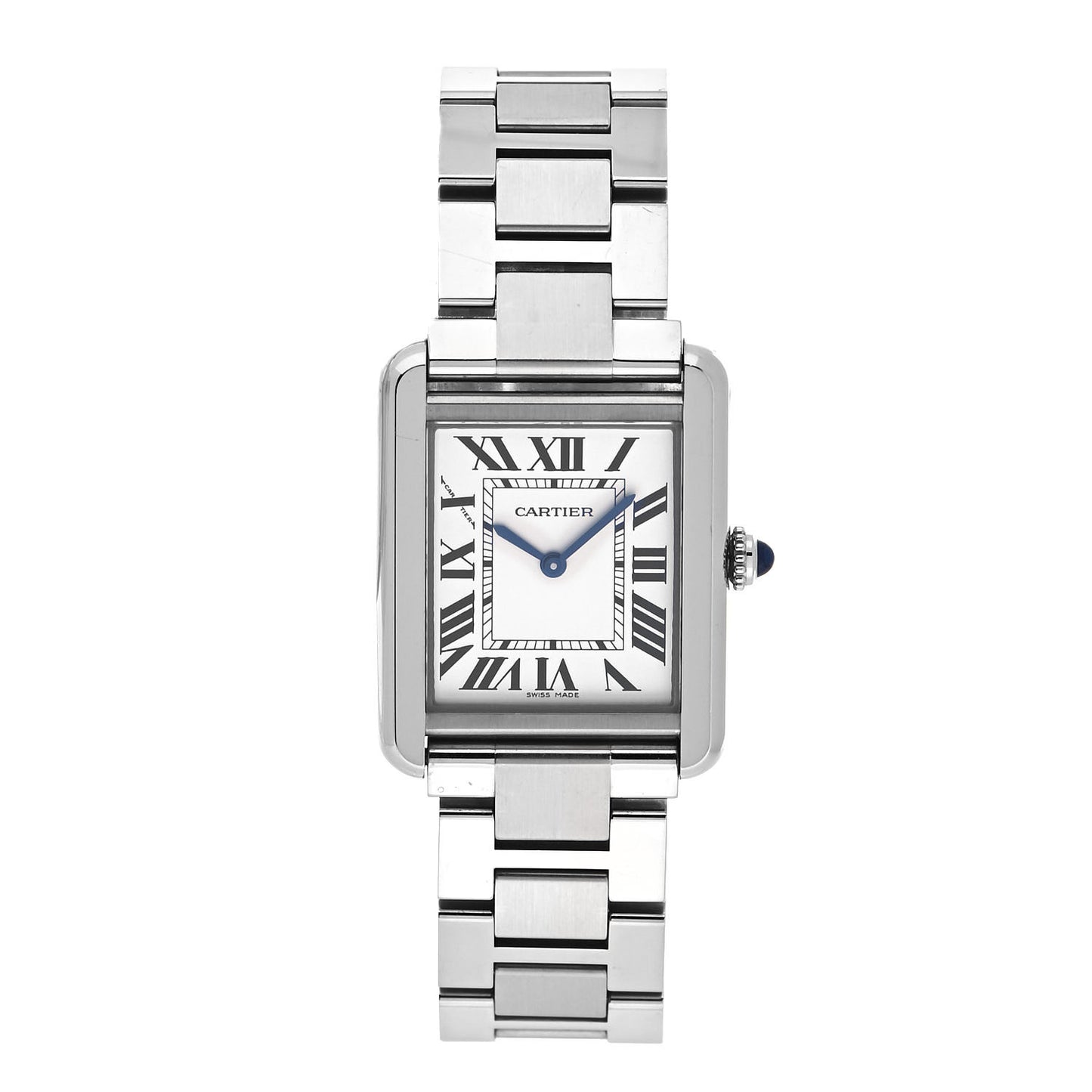 Stainless Steel 24mm Tank Solo Quartz Watch