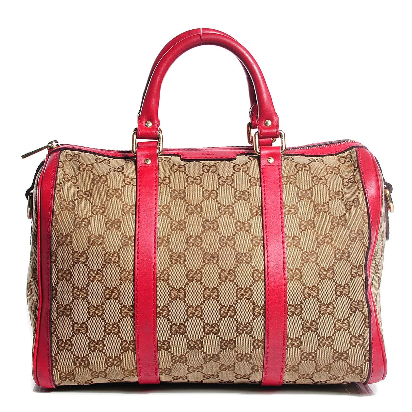 Monogram Medium Joy Boston Raspberry