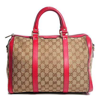 Gucci Monogram Medium Joy Boston Raspberry 1 of 10