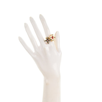 Louis Vuitton Love Letters Timeless Ring Set L 7.5 2 of 11