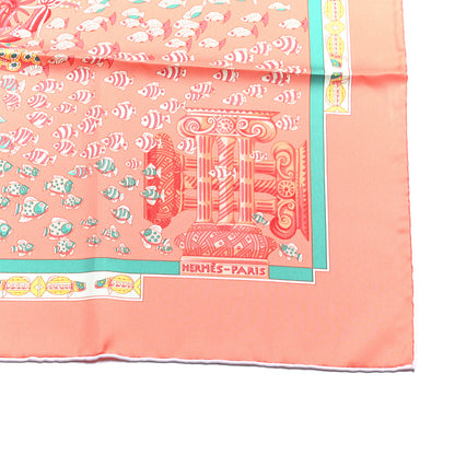 Hermes Silk Rencontre Oceane Scarf 90 2 of 5