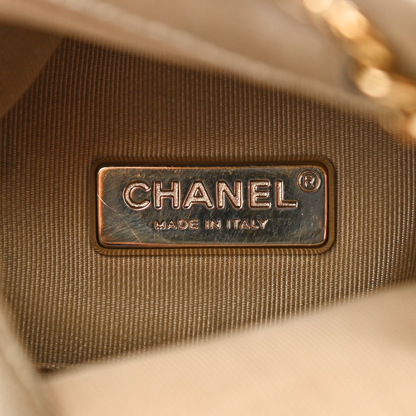 Metallic Lambskin Quilted Small In Seoul Backpack Light Gold