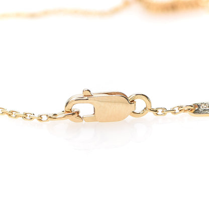 Van Cleef & Arpels 18K Yellow Gold Mother of Pearl Sweet Alhambra Bracelet 4 of 7