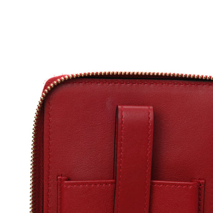 Gucci Microguccissima Zip Around Top Handle Travel Wallet Red 9 of 18