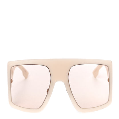 Christian Dior Acetate DiorSo Light 1 Shield Sunglasses Ivory 4 of 9