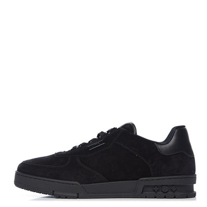 Louis Vuitton Suede Uniform Sneakers 9.5 Black 1 of 6