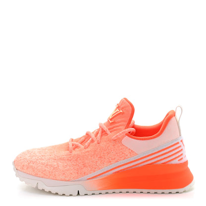 Louis Vuitton Technical Knit V.N.R Sneakers 8 Orange 1 of 8