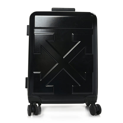 Off-White Polycarbonate Luggage Black 1 of 10