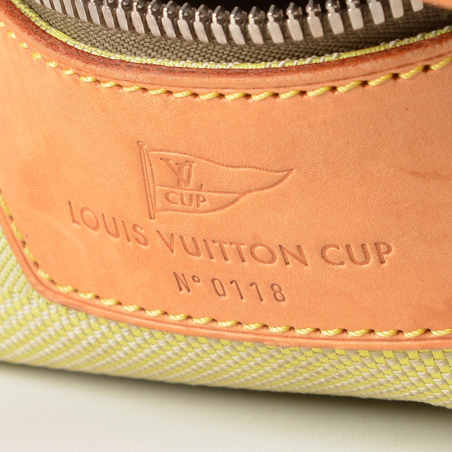 Damier Geant Americas Cup Luggage Yellow