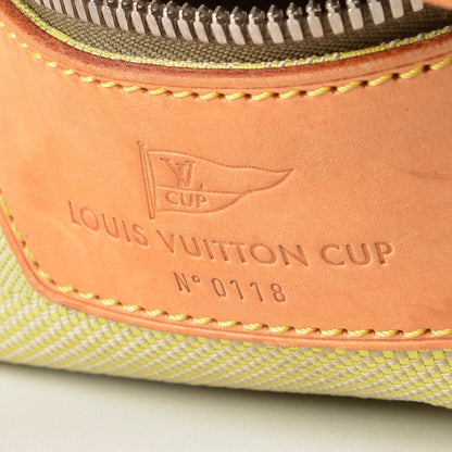 Louis Vuitton Damier Geant Americas Cup Luggage Yellow 7 of 28