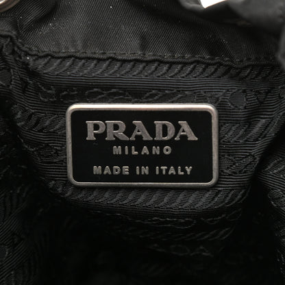 Prada Nylon Vela Mini Cinch Backpack Black 6 of 9