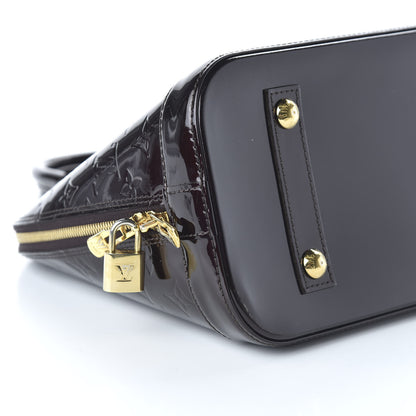 Louis Vuitton Vernis Alma PM Amarante 6 of 9