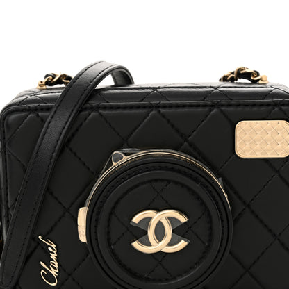 Chanel Lambskin Quilted Coco Click Bag Black 8 of 11