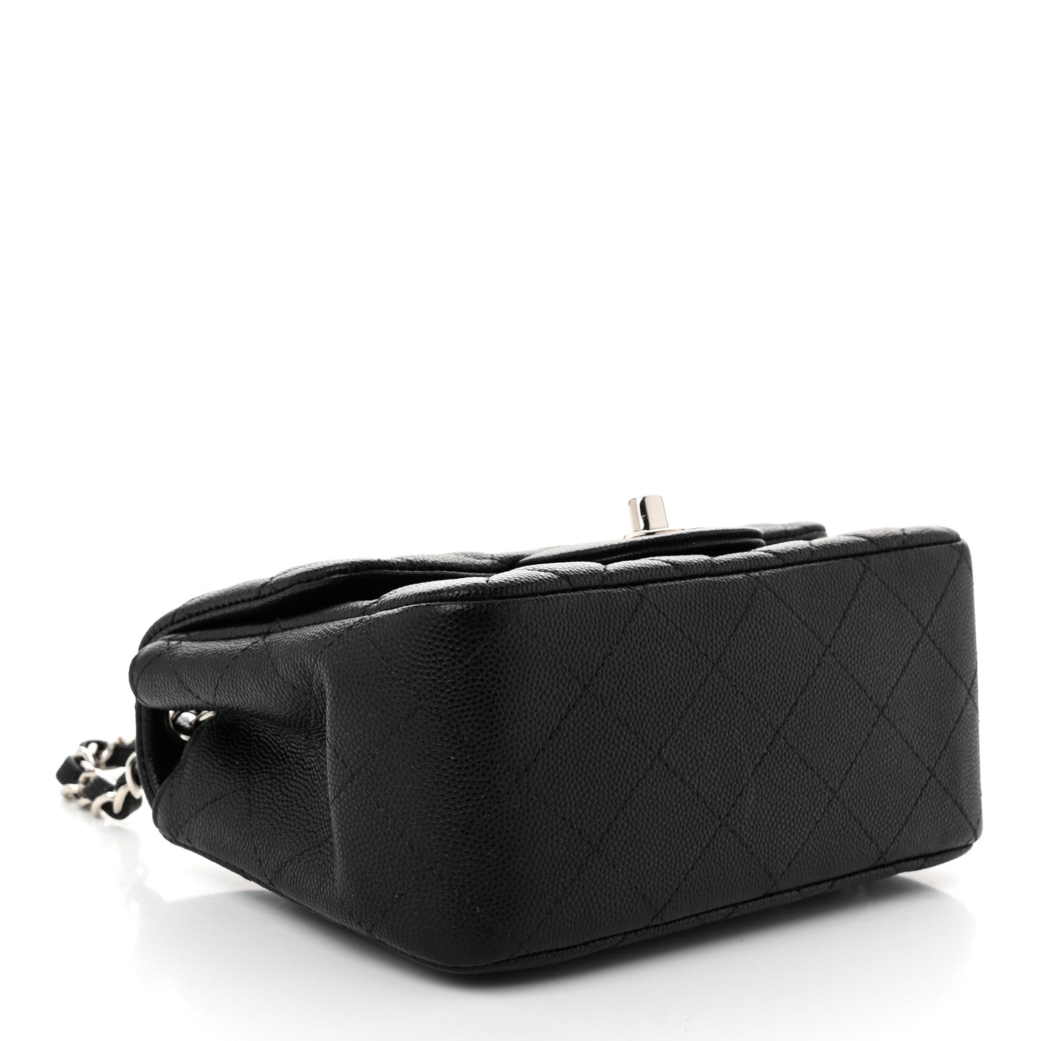 Chanel Caviar Quilted Mini Square Flap Black 4 of 11