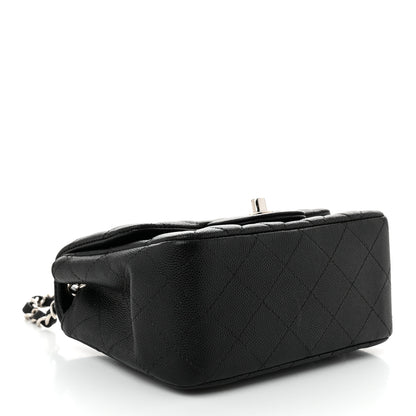 Chanel Caviar Quilted Mini Square Flap Black 4 of 11