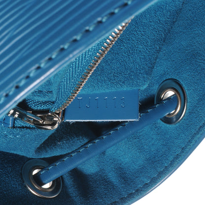 Louis Vuitton Epi Noe NM Cyan 6 of 8