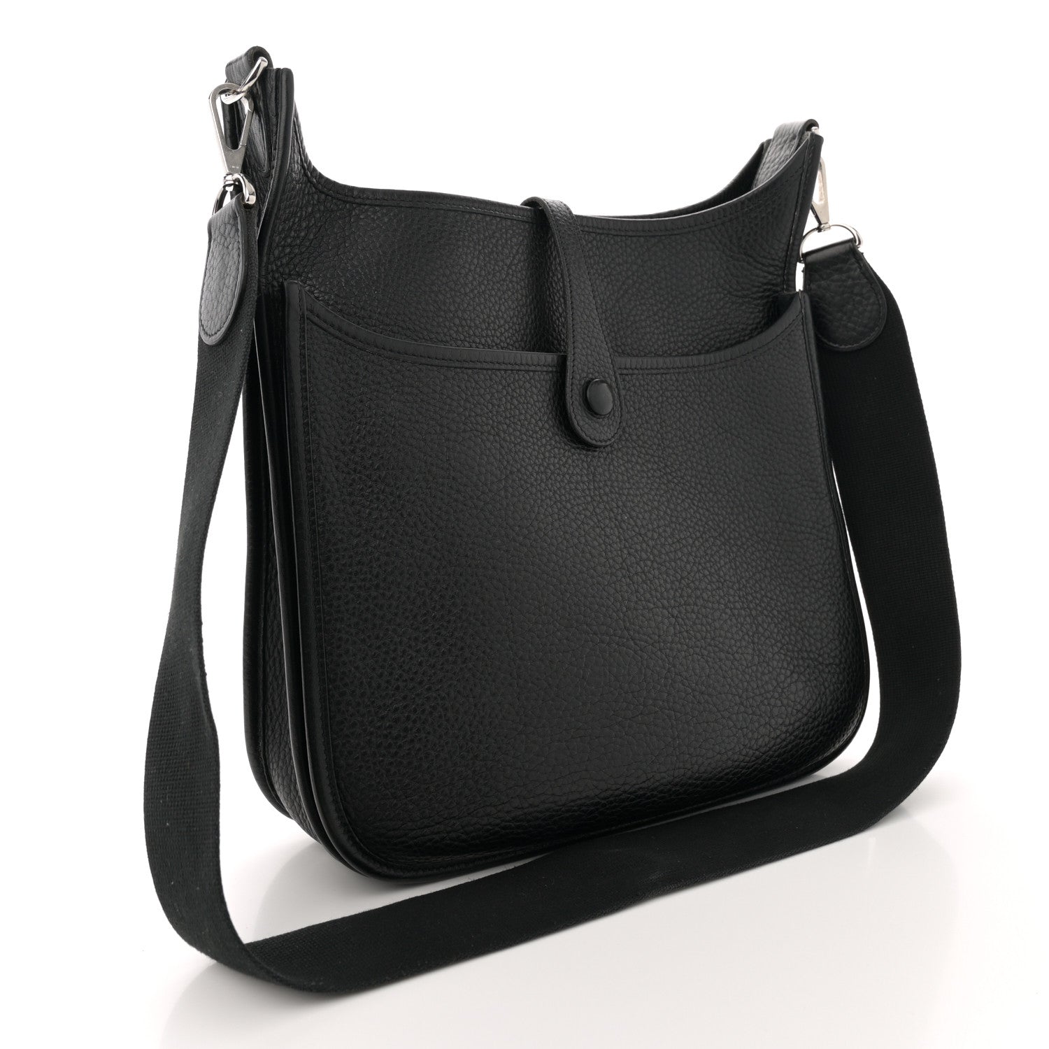 Hermes Taurillon Clemence Evelyne II PM Black 3 of 13