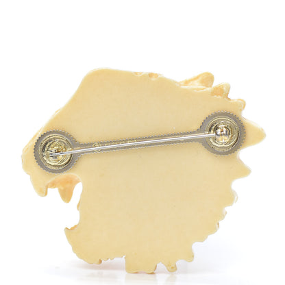 Gucci Resin Crystal Rajah Brooch Ivory 3 of 4