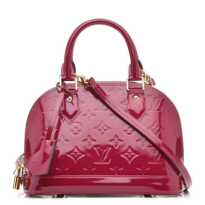 Louis Vuitton Vernis Alma BB Magenta 1 of 9