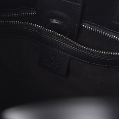 Gucci GG Supreme Monogram Caleido Web Vertical Tote Black 8 of 10