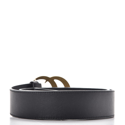 Gucci Calfskin Double G 40mm Belt 90 36 Black 4 of 8