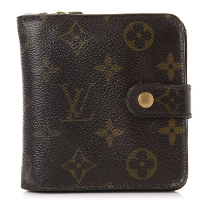 Louis Vuitton Monogram Compact Zippe Zipped Wallet 1 of 13