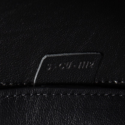 Celine Textured Calfskin Large Edge Shoulder Bag Black 7 of 9