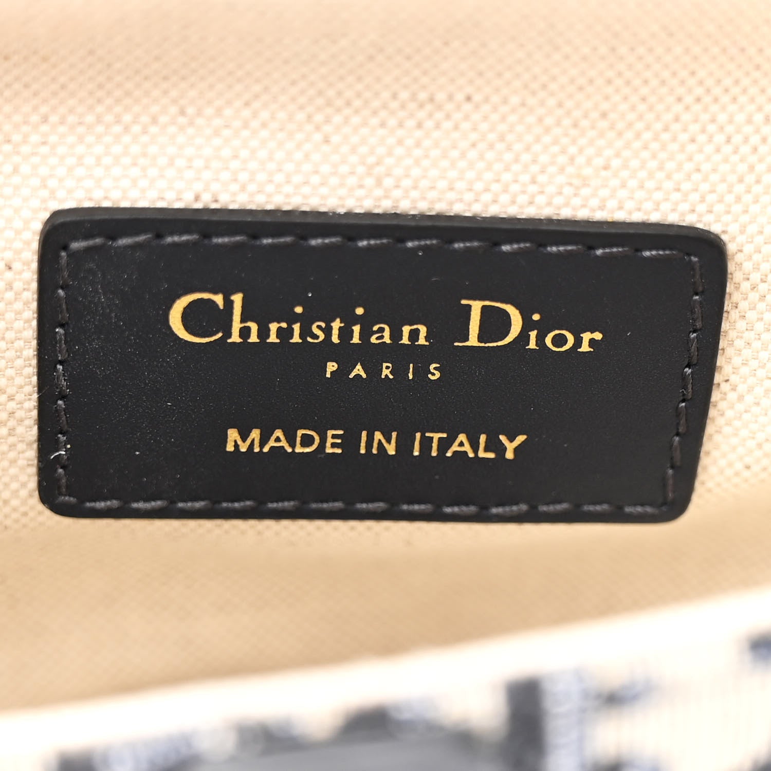 Christian Dior Oblique Mini Saddle Bag Blue 6 of 10