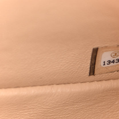 Chanel Caviar Quilted Jumbo Single Flap Beige 6 of 13