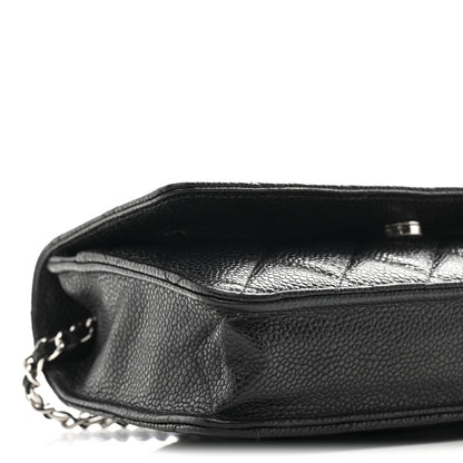 Chanel Caviar Quilted Wallet on Chain WOC Black 10 of 12
