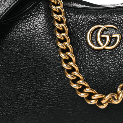 Gucci Goatskin Small Aphrodite Shoulder Bag Black 8 of 12